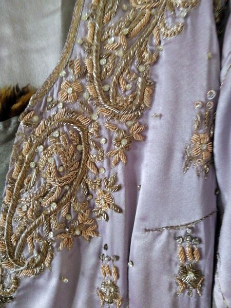 Veste per Dama Grigio con Ricami